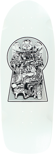 SKELETON KEY OG COUNCIL GATHERING SKATEBOARD DECK-10.76X30.78