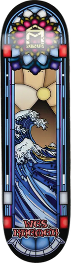 SK8MAFIA KREMER STAINED GLASS SKATEBOARD DECK-8.5