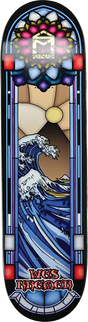SK8MAFIA KREMER STAINED GLASS SKATEBOARD DECK-8.5