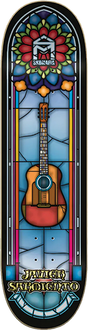 SK8MAFIA SARMIENTO STAINED GLASS SKATEBOARD DECK-7.75