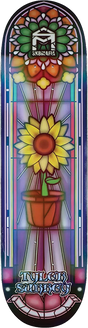 SK8MAFIA SURREY STAINED GLASS SKATEBOARD DECK-8.25