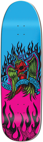 SMA EL ZEP FLYING CHILI PEPPER SKATEBOARD DECK-10X34.75 NAT