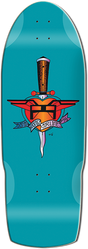 SMA HEART ATTACK SKATEBOARD DECK-10.5x31 TEAL