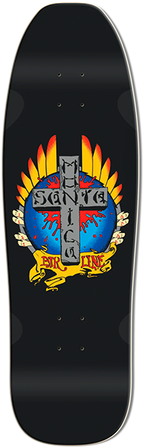 SMA STIGMATA SKATEBOARD DECK-9.5x31 BLACK