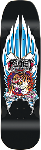 SMA HARADA TIGER LTD SKATEBOARD DECK-9X33 BLACK DIP