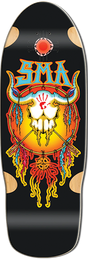 SMA HUMPSTON SERIES 3 SKATEBOARD DECK-10.1X30.2 BLK FORMICA