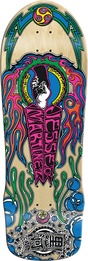 SMA MARTINEZ HAND SHAKE SKATEBOARD DECK-10X30 NATURAL