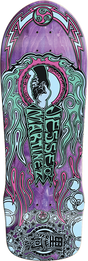 SMA MARTINEZ HAND SHAKE SKATEBOARD DECK-10X30 PURPLE STAIN