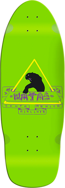 SMA NATAS SKATEBOARD DECK-10x29 GREEN