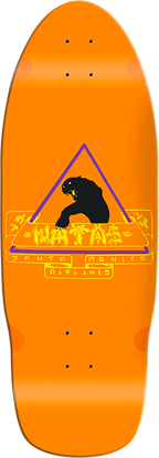 SMA NATAS SKATEBOARD DECK-10x29 ORANGE