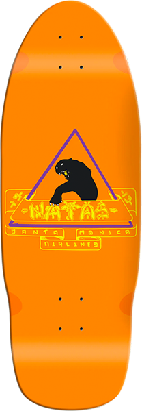 SMA NATAS SKATEBOARD DECK-10x29 ORANGE