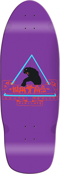 SMA NATAS SKATEBOARD DECK-10x29 PURPLE