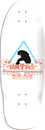 SMA NATAS SKATEBOARD DECK-10x29 WHITE