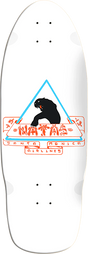 SMA NATAS SKATEBOARD DECK-10x29 WHITE
