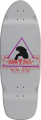 SMA NATAS BLACK PANTHER 1ST ED. SKATEBOARD DECK-10X29 SIL DIP