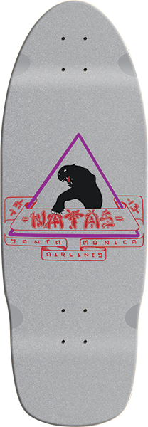 SMA NATAS BLACK PANTHER 1ST ED. SKATEBOARD DECK-10X29 SIL DIP