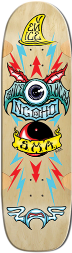 SMA NGOHO SERIES 3 SKATEBOARD DECK-9.5X33.75 NAT