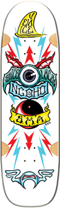 SMA NGOHO SERIES 3 SKATEBOARD DECK-9.5X33.75 WHT FORMICA