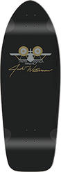 SMA WATERMAN LTD SKATEBOARD DECK-11X31.5 BLACK DIP