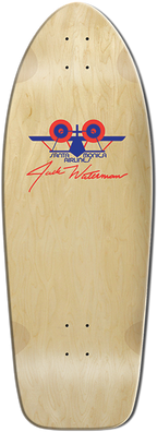 SMA JACK WATERMAN SKATEBOARD DECK-11x31.5 NATURAL