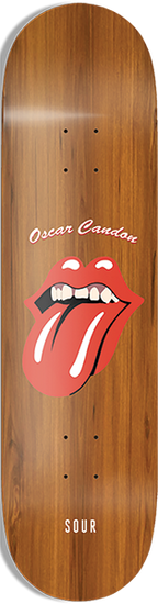 SOUR CANDON FRENCH KISS SKATEBOARD DECK-8.5