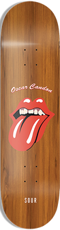 SOUR CANDON FRENCH KISS SKATEBOARD DECK-8.5