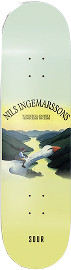 SOUR INGEMARSSON JOURNEY SKATEBOARD DECK-8.12