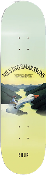 SOUR INGEMARSSON JOURNEY SKATEBOARD DECK-8.12