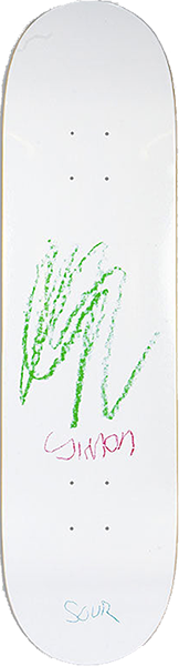 SOUR ISAKSSON SKATE ART SKATEBOARD DECK-8.25