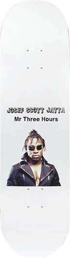 SOUR JATTA MR THREE HOURS SKATEBOARD-8.5