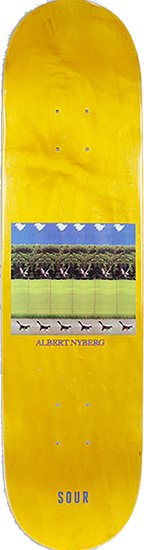 SOUR NYBERG 3D SKATEBOARD DECK-8.375