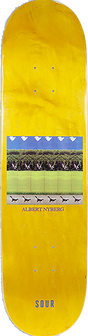 SOUR NYBERG 3D SKATEBOARD DECK-8.375