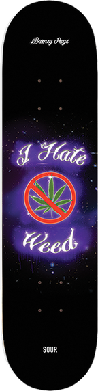 SOUR PAGE HATER SKATEBOARD DECK-8.25