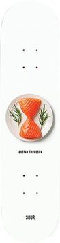 SOUR TONNESEN SALMON SKATEBOARD DECK-8.25