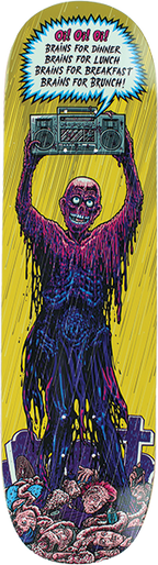 STRANGELOVE BRAINS SKATEBOARD SKATEBOARD DECK 8.5