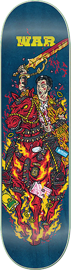 STRANGELOVE BRATRUD WAR SKATEBOARD DECK-8.62