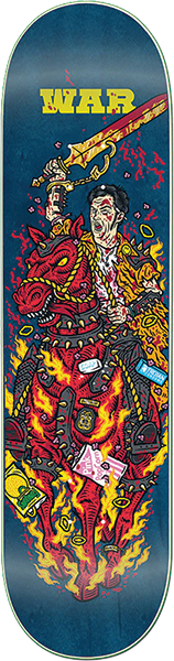 STRANGELOVE BRATRUD WAR SKATEBOARD DECK-8.62
