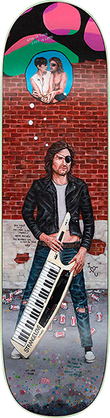 STRANGELOVE MURPHY SNAKE SKATEBOARD DECK-8.5 SLICK