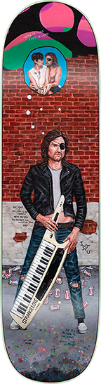 STRANGELOVE MURPHY SNAKE SKATEBOARD DECK-8.5 SLICK