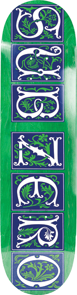 SUB ZERO VINES SKATEBOARD DECK-8.0 GREEN