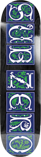 SUB ZERO VINES SKATEBOARD DECK-8.5 BLACK