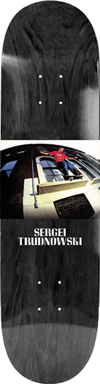 SUB ZERO TRUDNOWSKI TRIBUTE SKATEBOARD DECK-8.25 BLK EX7