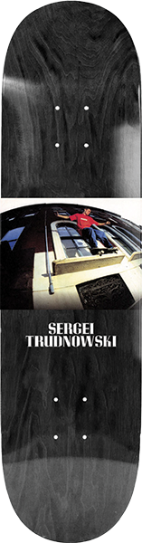SUB ZERO TRUDNOWSKI TRIBUTE SKATEBOARD DECK-8.25 BLK EX7