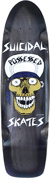 SUICIDAL PUNK SKULL RIDER DK-8.3x30.5 BLU BLK FD