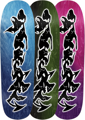 THERE PARASITE SKATEBOARD DECK 9.25X31.85 ASSORTED