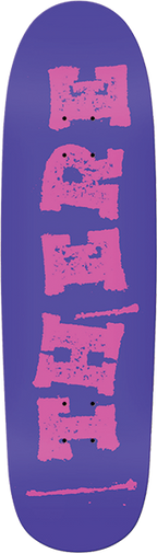 THERE THERE DSPH FONT SKATEBOARD DECK-9.3