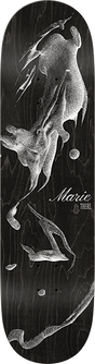 THERE DE COURCY DELIVERY SKATEBOARD DECK-8.12 BLACK
