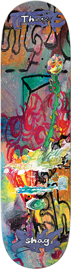 THERE GUTTER BUD SKATEBOARD DECK-8.38