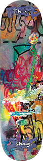 THERE GUTTER BUD SKATEBOARD DECK-8.38