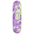 THERE WILLEMS BLOOM GLOW SKATEBOARD DECK-8.5 PURPLE